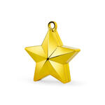 Ballongewicht Stern, Gewicht ca. 175g - Gold