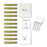 Verlosungs-Set 1 in gold, Paket 1-100