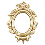 Folienballon Bilderrahmen - 78 � 95 cm - Gold