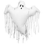 Folienballon Geist mit Fransen - 93 � 86 cm - Wei�
