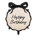 Folienballon Pastille Happy Birthday - 47,5 x 45 cm