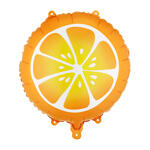 Folienballon Orange - 35 cm