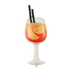 Folienballon Drink - 34 � 100 cm