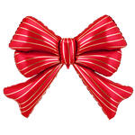 Folienballon Schleife XXL - 139 � 111 cm, rot