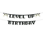 Girlande Happy Birthday / Geburtstag Level up / Game - L�nge 250 cm