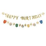 Girlande Harry Potter Happy Birthday, 200 cm, gold