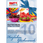 GUTSCHEIN Herzl. Glckwunsch Wert 10,00 EUR No.13