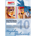 GUTSCHEIN Herzl. Glckwunsch Wert 10,00 EUR No.16