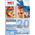 GUTSCHEIN Herzl. Glckwunsch Wert 20,00 EUR No.17