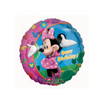 Folienballon Minnie Happy Birthday ca. 45cm