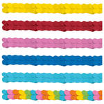 SALE Girlande aus Papier, 365 cm - Verschiedene Farben