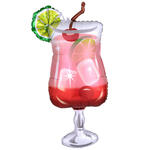 SALE Folienballon SuperShape Gin Fizz Cocktail, ca. 45 cm x 93 cm