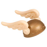 SALE Kinderhelm Wikinger mit Flgel aus Kunststoff