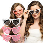 NEU Brillen-Set Bride to be, 3 St�ck, wei� und Rosa