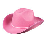 Hut Cowboy Classic Color aus Filz, pink