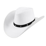 Hut Cowgirl mit Hutband und Nieten, wei�