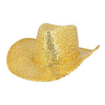 Hut Cowboy Rodeo Party, mit Pailletten, Einheitsgre, Gold