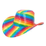 Hut Cowboy Pride, Einheitsgr��e, Regenbogen