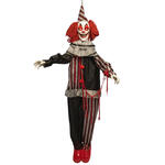 NEU Deko-Figur Halloween-Clown zum H�ngen, ca. 175cm, mit Licht, Sound und Bewegung