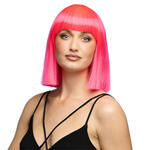 Per�cke Damen Djamilla, Longbob, Premium-Qualit�t, Pink