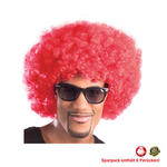 Percke Unisex Herren Super-Riesen-Afro Locken, rot - SPARPACK mit 6 Stck