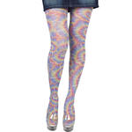 SALE Strumpfhose Retro Hippie, Einheitsgröße