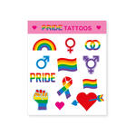 NEU Tattoos Regenbogen Pride, 12 Stck
