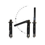 Stilett-Kamm 50er-Jahre, Haarkamm mit Klappfunktion