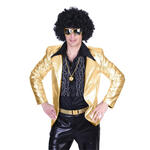 NEU Herren-Kostm Disco-Fever-Jacke, gold - Verschiedene Gren (48-62)