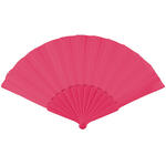 NEU Handfcher unifarben, 23cm, pink