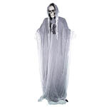 NEU Halloween-Deko-Figur Skelett Geist, mit Licht- und Soundeffekten, 220cm