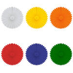 Deko-F�cher / Rosette, ca. � 60 cm, schwer entflammbar - Verschiedene Farben