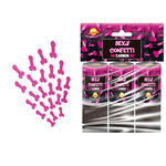 Konfetti-Kanone Sexy Penis, 10cm, pink, 3 St�ck