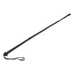 Gerte / Peitsche aus Kunstleder, schwarz, 60 cm