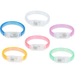 NEU LED Armbnder, sortierte Farben, 4 Stck