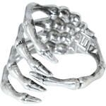 NEU Armreif Skeletthand aus Metall