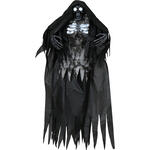 NEU Halloween-Deko schwarzer Geist mit Licht- und Soundeffekten, 170cm