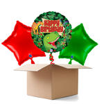 NEU Ballongre Dinosaurier Birthday, 35cm, 3 Ballons