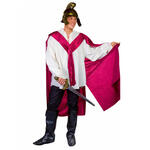 Herren-Mantel St. Martin weinrot Einheitsgröße