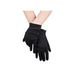 SALE Handschuhe, Baumwolle, schwarz - Verschiedene Größen (S-XL)