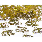 Konfetti Metallic Happy New Year - Gold - 4 � 2 cm - 3 g
