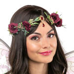 Stirnband Elfe, mit Blten