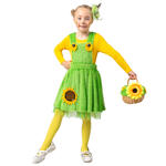 Kinder-Kostm Kleid Grne Wiese - Verschiedene Gren (104-140)