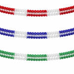 Girlande Gro�raum, � 16 cm, 10 m, f�r Vereine / Sch�tzenfest - Verschiedene Farben