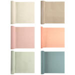 Tischl�ufer Kreppstoff, ca. 35 cm, L�nge 300cm - Verschiedene Farben