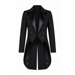 Damen-Kost�m Frack Deluxe, schwarz - verschiedene Gr��en