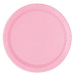 SALE Teller aus Pappe, 8 Stck, Gre ca. 18cm, rosa, Premiumqualitt ohne Plastik