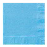 SALE Servietten aus Papier, 20 Stck, Gre ca. 25x25cm, hellblau
