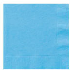 SALE Servietten aus Papier, 20 Stck, Gre ca. 33x33cm, hellblau