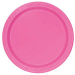 SALE Teller aus Pappe, 8 Stck, Gre ca. 18cm, pink, Premiumqualitt ohne Plastik